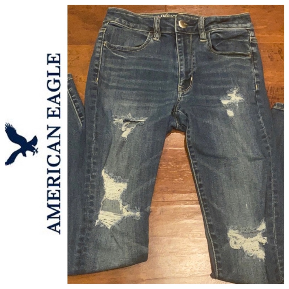 American Eagle Hi-Rise Super Stretch Jeggings